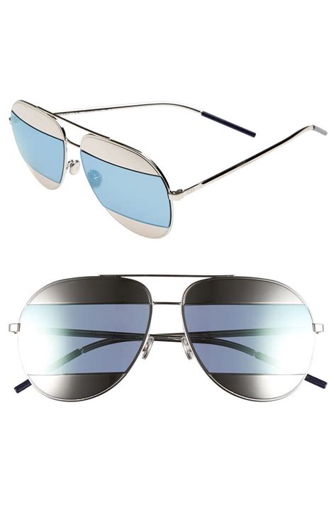 dior 59mm aviator sunglasses|Dior sunglasses aviator style.